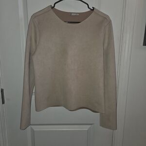Zara‎ Fauc Suede Medium Top